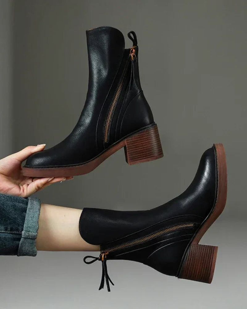 GARCIEL - Bottines en cuir