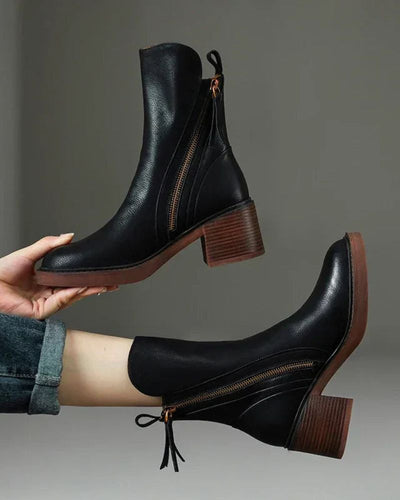GARCIEL - Bottines en cuir