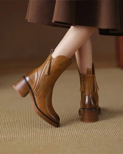 GARCIEL - Bottines en cuir