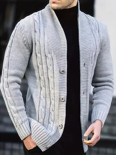 Léonard | Cardigan boutonné en maille
