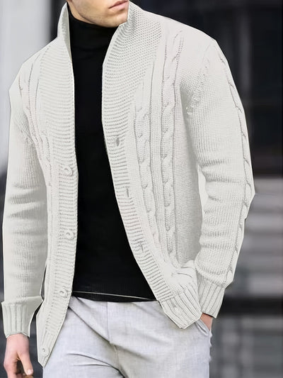 Léonard | Cardigan boutonné en maille