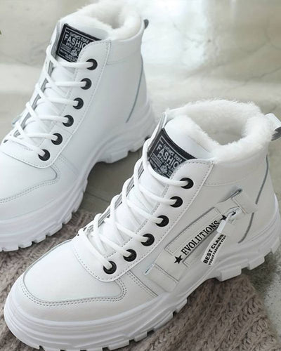 Évolutions - Bottes d'hiver avec doublure en polaire