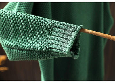 Anita - Pull en maille waffle doux et élégant