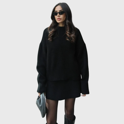 Ensemble en maille douillette