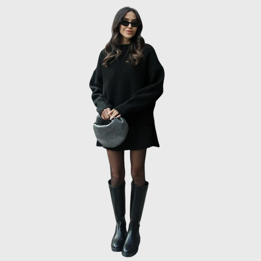 Ensemble en maille douillette