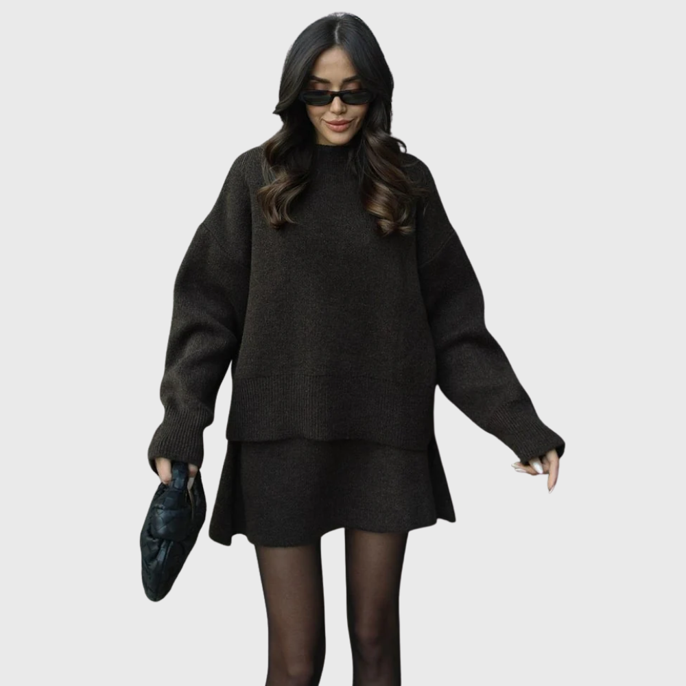 Ensemble en maille douillette