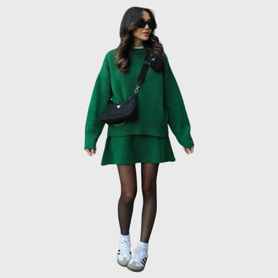 Ensemble en maille douillette