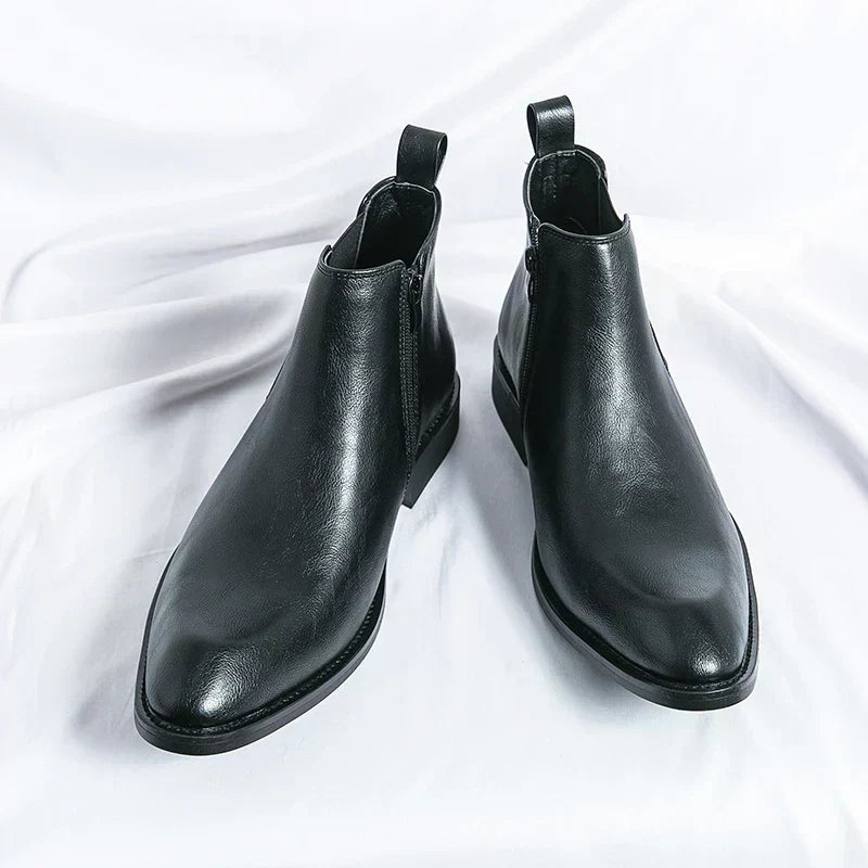 Cooper | Bottines Chelsea pour homme avec fermeture éclair et style élégant