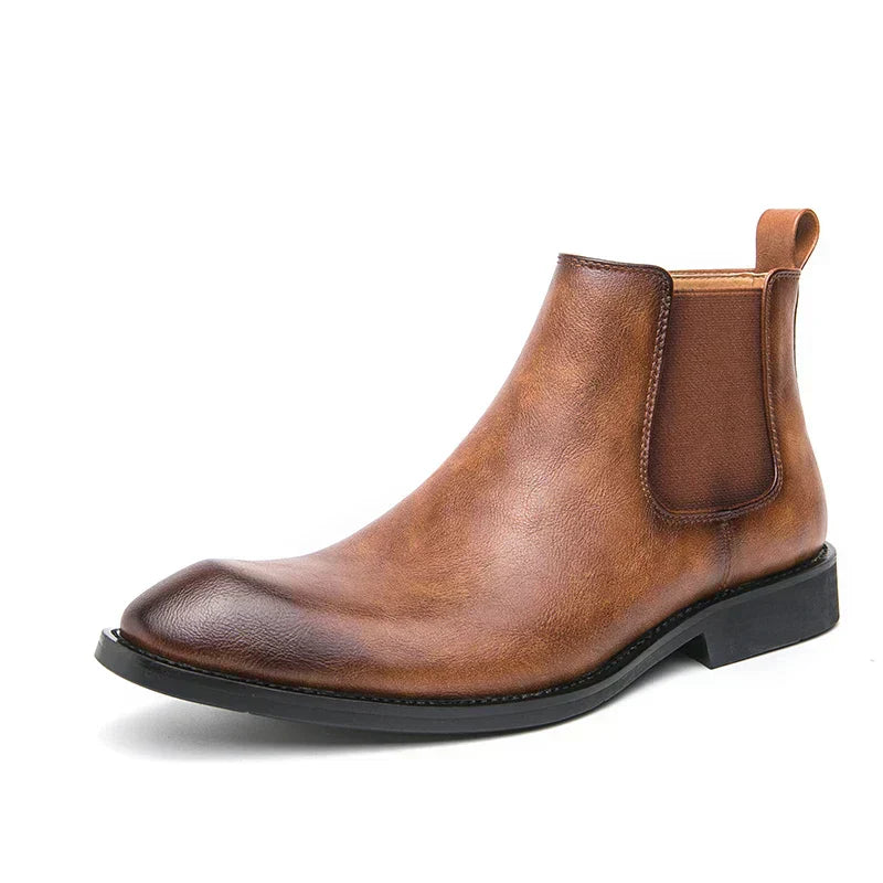 Cooper | Bottines Chelsea pour homme avec fermeture éclair et style élégant