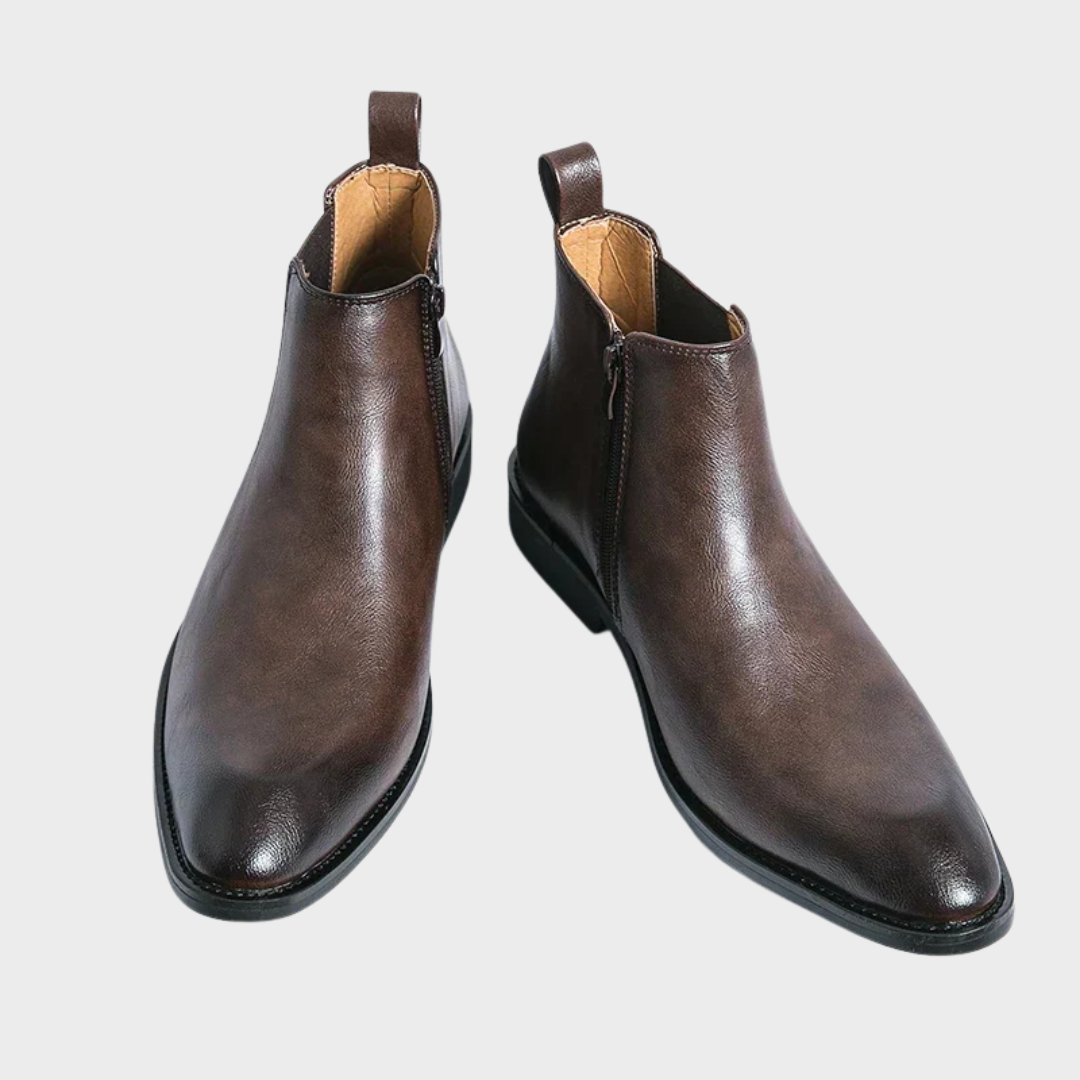Cooper | Bottines Chelsea pour homme avec fermeture éclair et style élégant