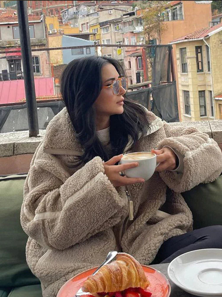 Emma | Veste Teddyfleece