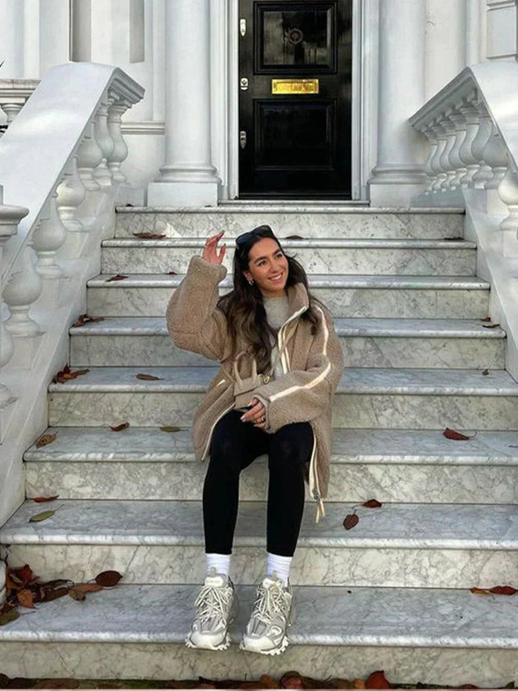 Emma | Veste Teddyfleece