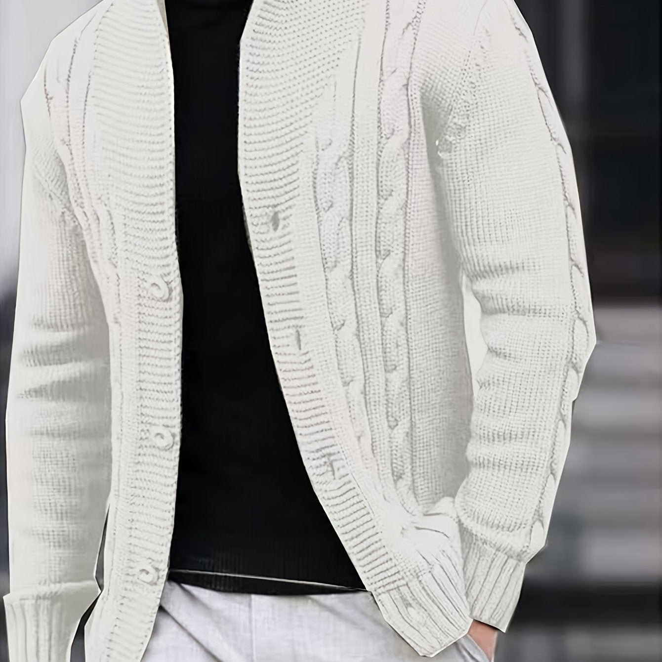 Léonard | Cardigan boutonné en maille